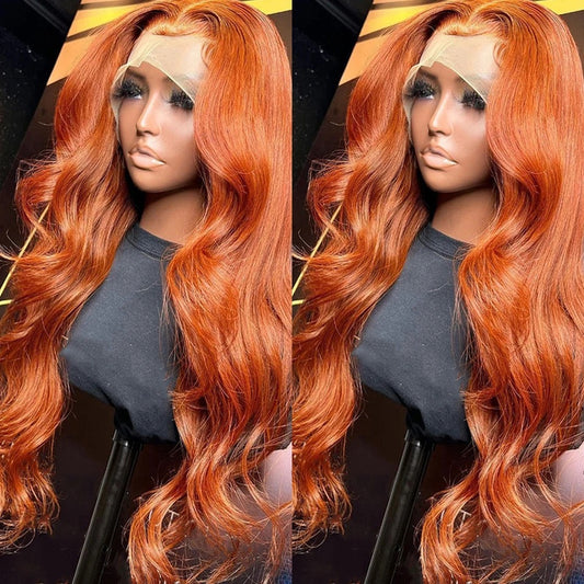 Ginger Orange 13x6 Lace Frontal