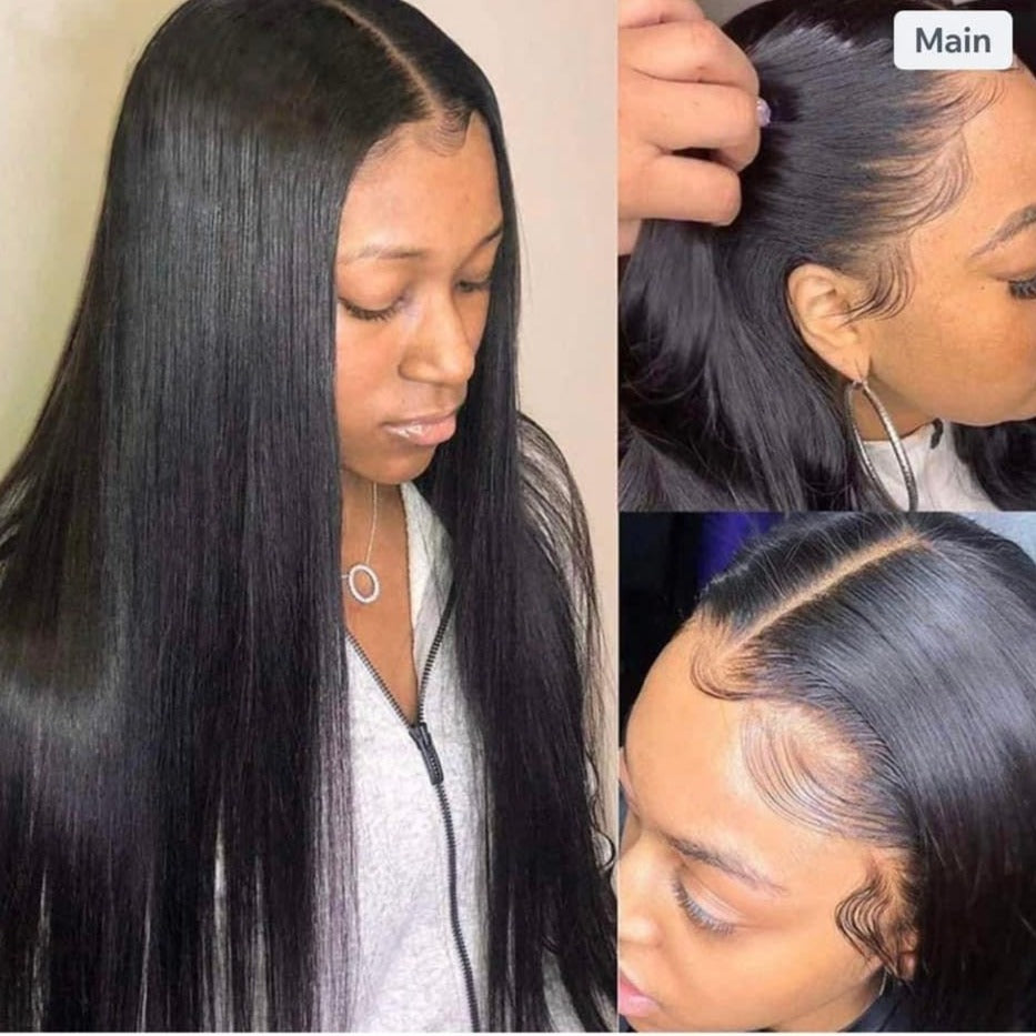 13x4 Straight Lace Frontal Wigs